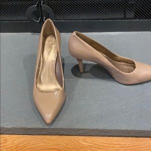 BCBG nude heels